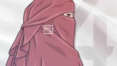 الصلاة بالنقاب